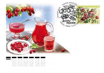 В почтовое обращение вышли марки, посвящённые ягодам